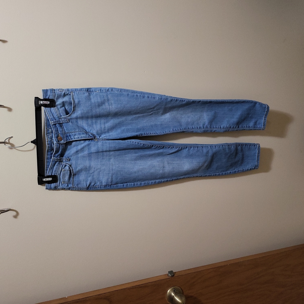 Straight leg jeans